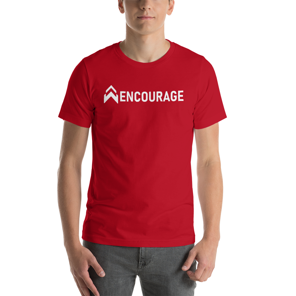 Encourage Red T-shirt premium